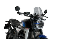 Puig Mito Screen for the Zontes Naked Bike Range. Available at Motorcycle Performance Store.