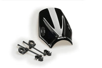 Puig Mito Screen for the Moto Guzzi Naked Bike Range. Available at Motorcycle Performance Store.