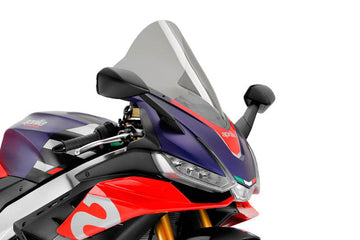 Puig R-Racer Screen Aprilia RSV4 / Factory 2021-25 - Motorcycle Performance Store