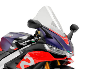 Puig R-Racer Screen Aprilia RSV4 / Factory 2021-25 - Motorcycle Performance Store