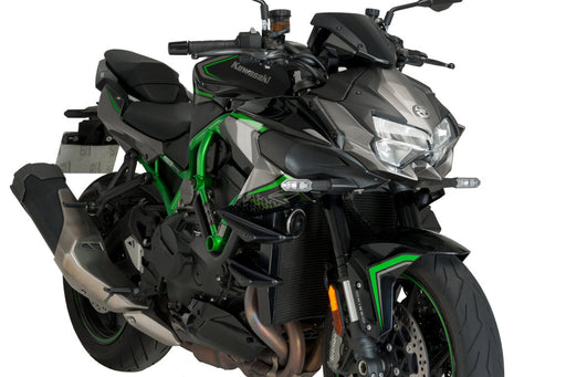 Puig Downforce Naked Spoilers - KAWASAKI ZH2 2020-22 - Motorcycle Performance Store 