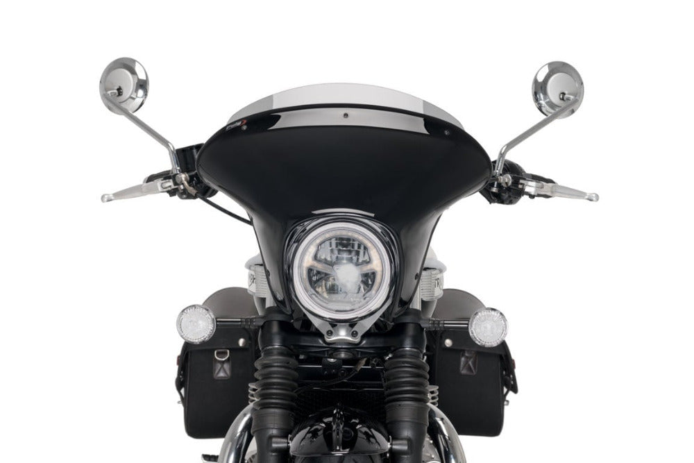 Puig Sport Batwing Fairing Triumph Bonneville Speedmaster 2018-24 - Motorcycle Performance Store 