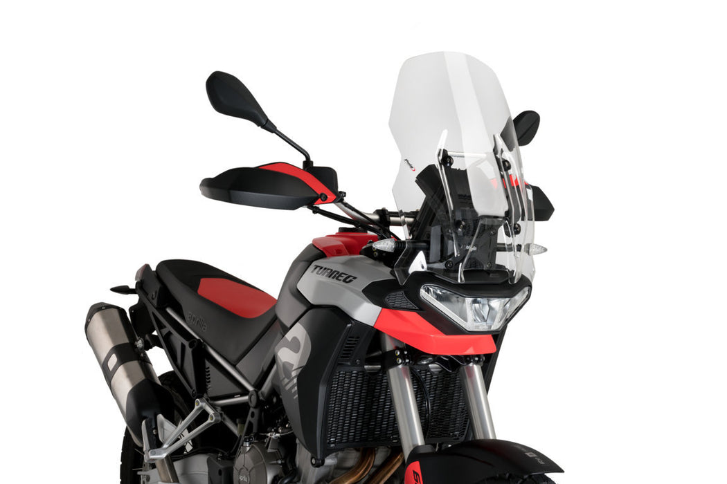 Puig Touring Screen - Aprilia Tuareg 660 2022-24 - Motorcycle Performance Store 