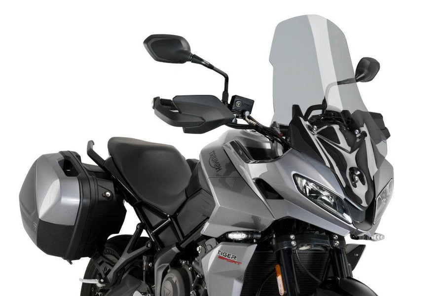 Puig Touring Screen | Light Smoke Triumph Tiger Sport 660 2022-25 - Motorcycle Performance Store