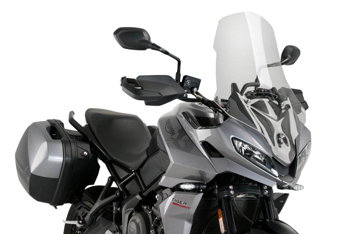 Puig Touring Screen | Clear Triumph Tiger Sport 660 2022-25 - Motorcycle Performance Store