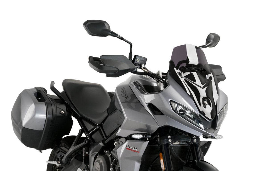 Puig Sport Screen | Dark Smoke Triumph Tiger Sport 660 2022-25 - Motorcycle Performance Store