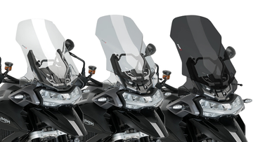 Puig Touring Screen for the Triumph Tiger 1200 (2022-26) Available at Motorcycle Performance Store.