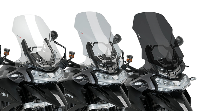 Puig Touring Screen for the Triumph Tiger 1200 (2022-26) Available at Motorcycle Performance Store.