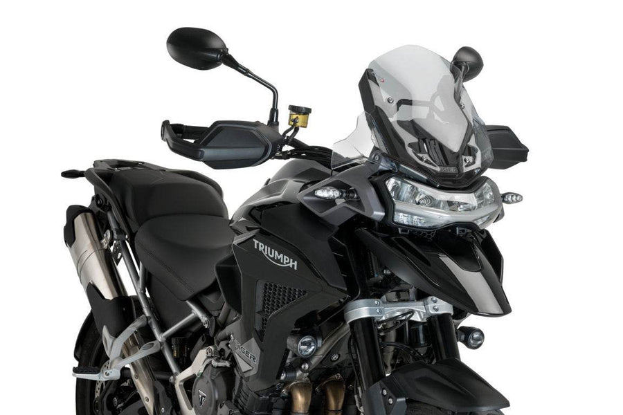 Puig Sport Screen | Light Smoke Triumph Tiger 1200 2022-25 - Motorcycle Performance Store
