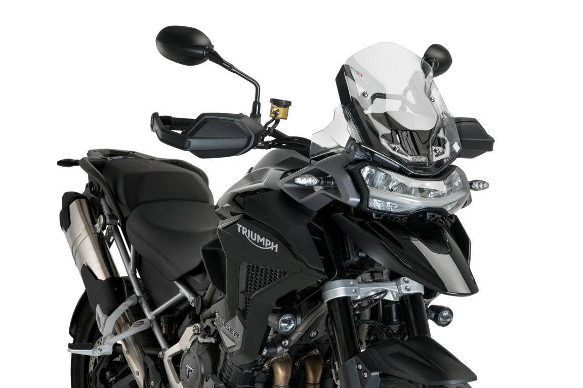 Puig Sport Screen | Clear Triumph Tiger 1200 2022-25 - Motorcycle Performance Store
