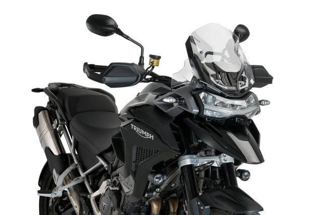 Puig Sport Screen | Clear Triumph Tiger 1200 2022-25 - Motorcycle Performance Store