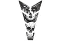 Puig Skull & Poker Tank Protector - Motorcycle Performance Store