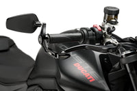 PUIG Race Clutch / Brake Lever Protectors with Bar End Mirrors - Honda CB650F 2014-18 - Motorcycle Performance Store