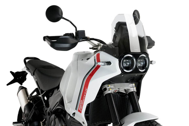 Puig Sport Screen | Clear Ducati Desert-X 2022-25 - Motorcycle Performance Store