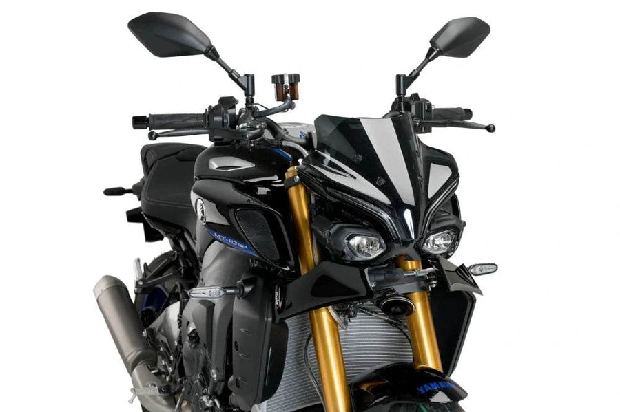 Puig Downforce Naked Frontal Spoiler Yamaha MT-10 (SP) 2022-25 - Motorcycle Performance Store