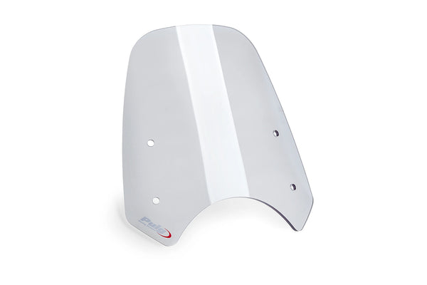 Puig Clear sport screen Triumph Bonneville Bobber. Available at Motorcycle Performance Store