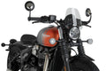 Puig Clear sport screen Triumph Bonneville Bobber. Available at Motorcycle Performance Store