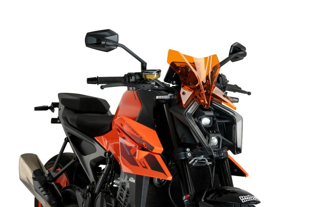 Puig Sport Screen KTM Duke 990 2024 - Motorcycle Performance Store 