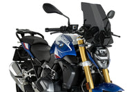 Puig Touring Screen for the BMW R1250R (2018-25). Available at Motorcycle Performance Store.