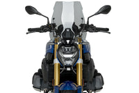 Puig Touring Screen for the BMW R1250R (2018-25). Available at Motorcycle Performance Store.