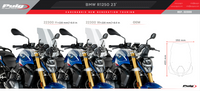 Puig Touring Screen for the BMW R1250R (2018-25). Available at Motorcycle Performance Store.