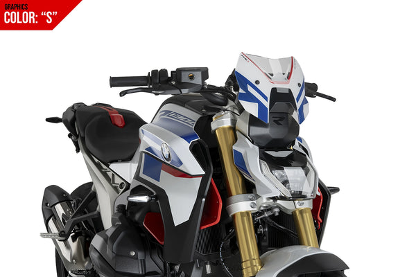 Puig New Generation Sport Screen for the BMW R1300R, Available at Motorcycle Performance Store