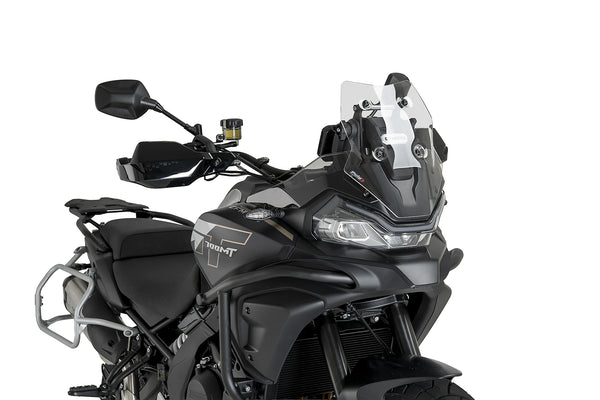 Puig Clear sport screen CF Moto 700 MT 2025-26 motorcycle windscreen short sport visor 