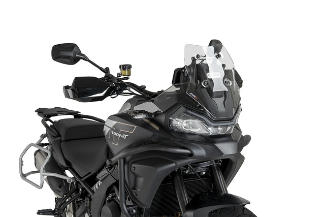 Puig Clear sport screen CF Moto 700 MT 2025-26 motorcycle windscreen short sport visor 