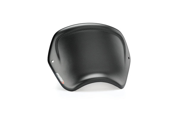Puig Front Plate for the Hyosung Aquila GV125S. Available at Motorcycle Performance Store.