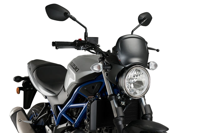 Puig Front Plate for the Suzuki SV650. Available at Motorcycle Performance Store.