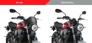 Puig Front Plate for the Yamaha XRS700. Available at Motorcycle Performance Store.