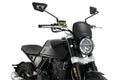 Puig Front Plate for the Brixton Crossfire Series. Available at Motorcycle Performance Store.