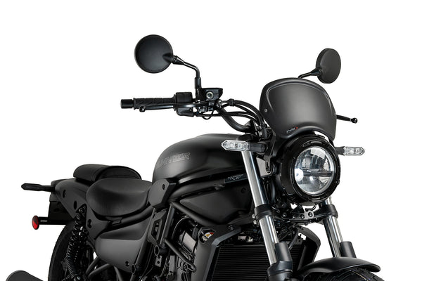 Puig Front Plate for the Kawasaki Naked Bike Range. Available at Motorcycle Performance Store.