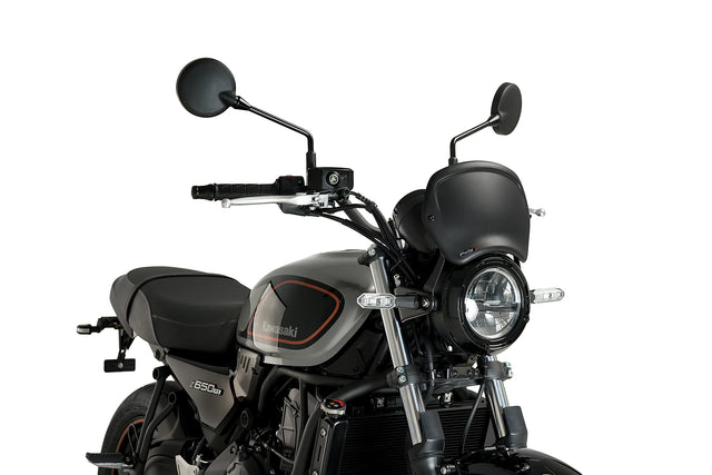 Puig Front Plate for the Kawasaki Naked Bike Range. Available at Motorcycle Performance Store.