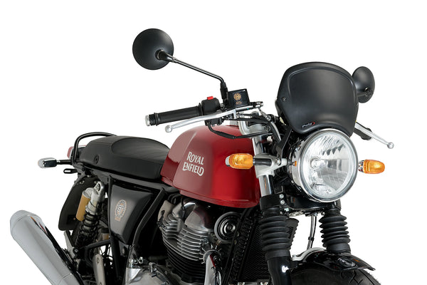 Puig Front Plate for the Royal Enfield Continental GT. Available at Motorcycle Performance Store.