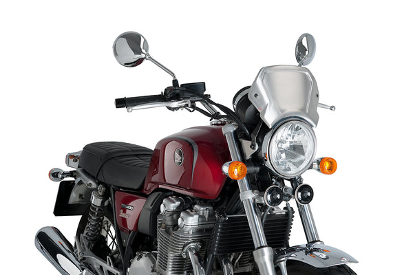 Puig Front Plate for the Honda CB1100 (EX/RS) (2014-20). Available at Motorcycle Performance Store.