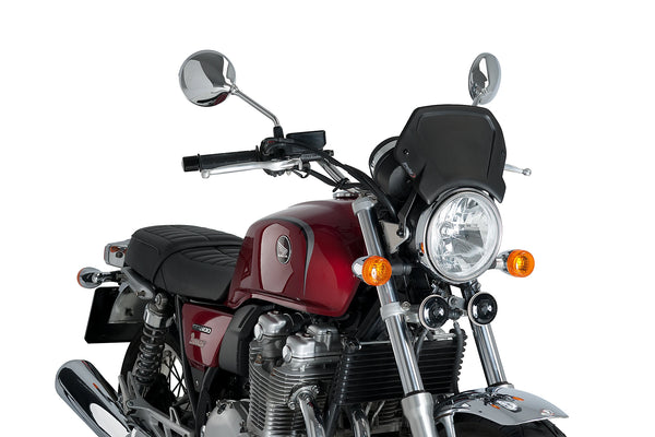 Puig Front Plate for the Honda CB1100 (EX/RS) (2014-20). Available at Motorcycle Performance Store.