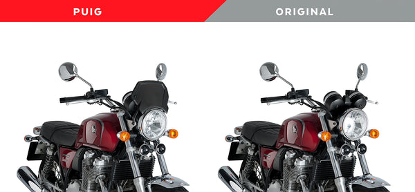 Puig Front Plate for the Honda CB1100 (EX/RS) (2014-20). Available at Motorcycle Performance Store.