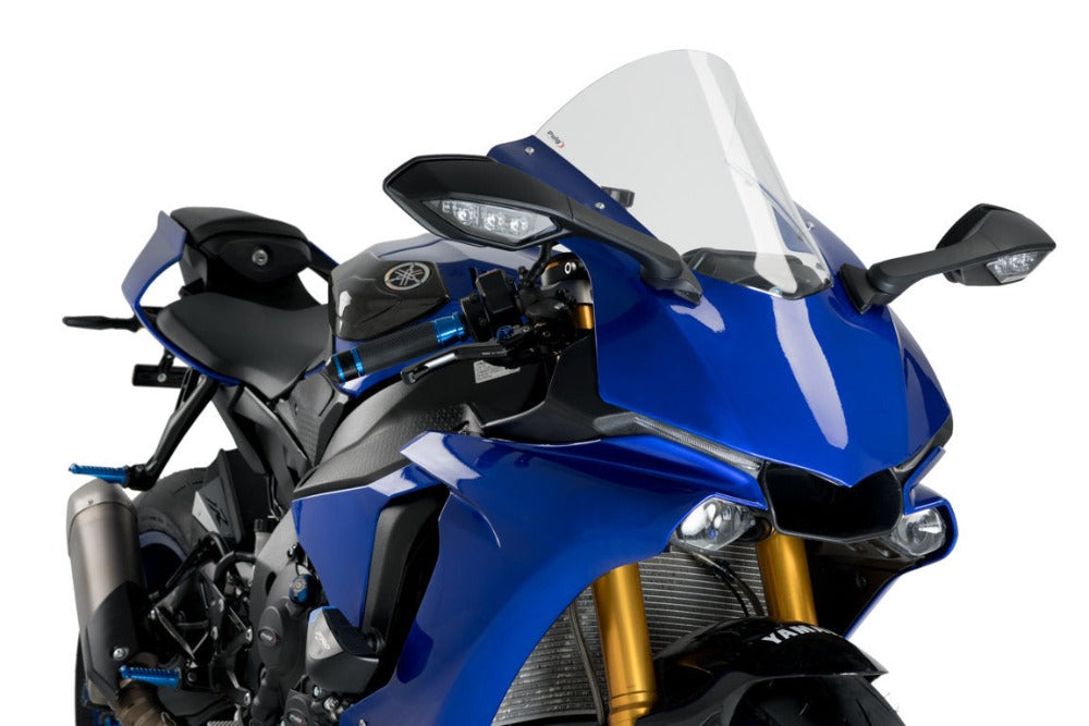 Puig R - Racer Screen - Yamaha YZF-R1 (R1M) 2015-19 - Motorcycle Performance Store 