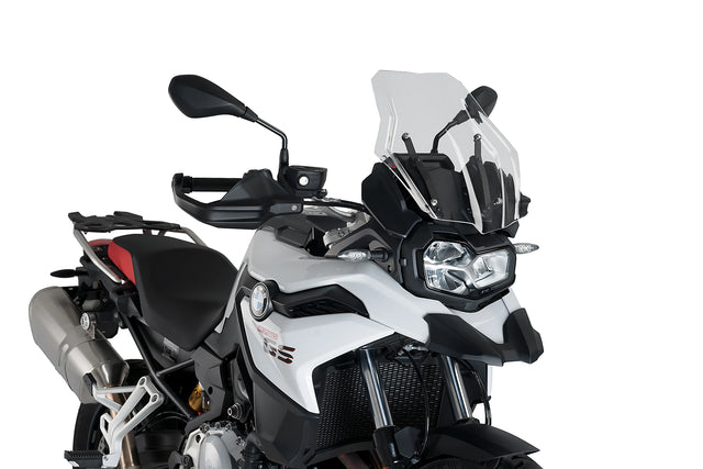 Puig Touring Screen for the BMW F750GS (2018-24). Available at Motorcycle Performance Store.