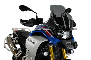 Puig Touring Screen for the BMW F750GS (2018-24). Available at Motorcycle Performance Store.
