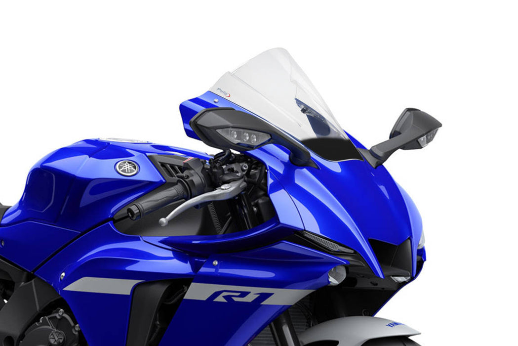 Puig Z-Racing Screen - Yamaha YZF-R1 2020-24 - Motorcycle Performance Store 