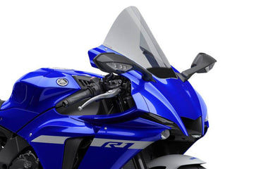 Puig R-Racer Screen Yamaha YZF-R1 (M / RACE) 2020-26 - Motorcycle Performance Store