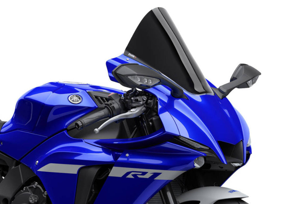 Puig R-Racer Screen Yamaha YZF-R1 (M) 2020-24 - Motorcycle Performance Store 