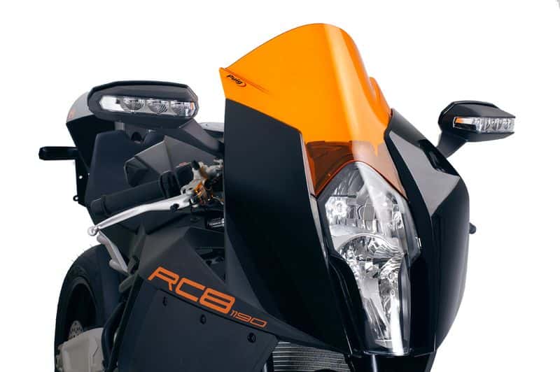 PUIG Racing Screen KTM RC8 / RC8R 2008-15 - Motorcycle Performance Store 