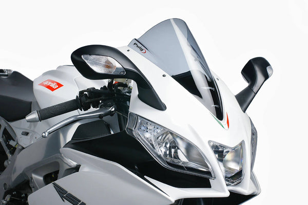 Puig Z-Racing Screen Light Smoke for the Aprilia RS125. Available at Motorcycle Performance Store