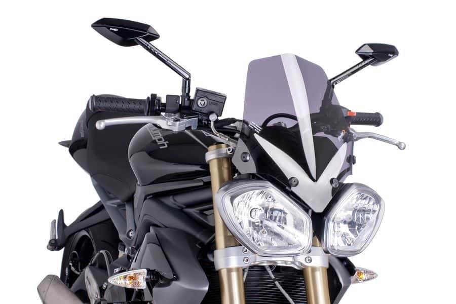 Puig New Generation Sport Screen Triumph Street Triple 675 (R) 2013-16 image 2