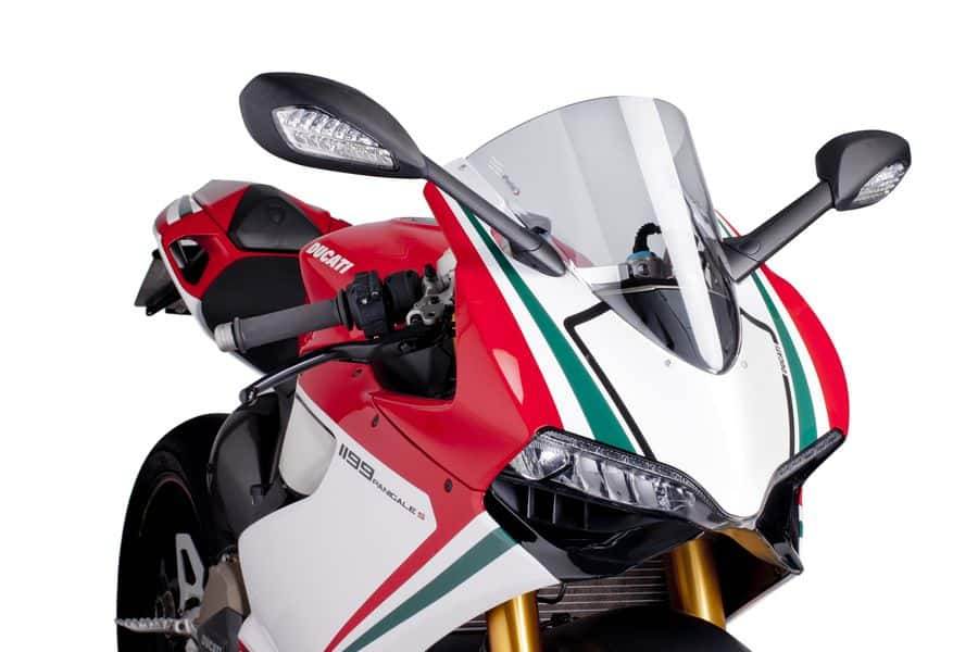 PUIG Racing Screen Ducati Panigale 1199 (R) 2012-17 - Motorcycle Performance Store