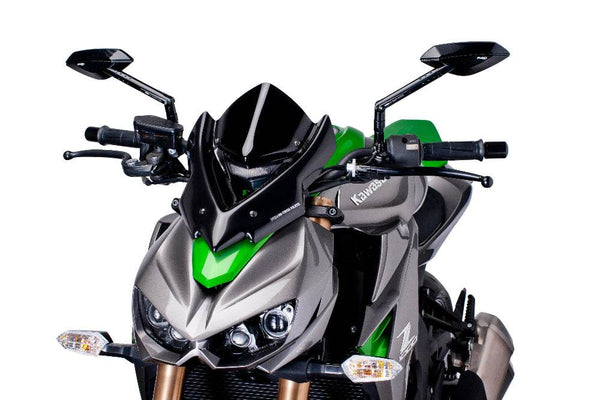 PUIG New Generation Sport Screen Kawasaki Z1000 / R 2014-20 - Motorcycle Performance Store