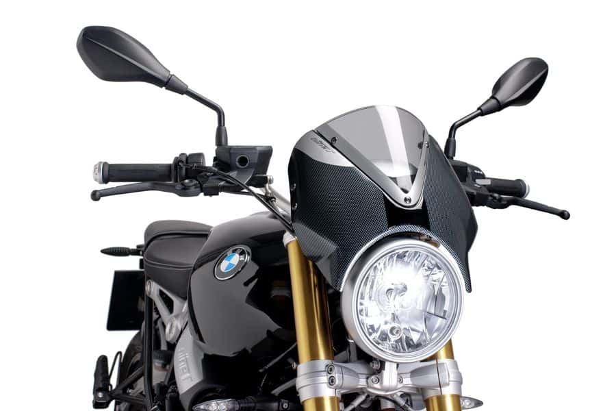 PUIG Retrovision Screen - BMW R NINE T 2014-24 - Motorcycle Performance Store 